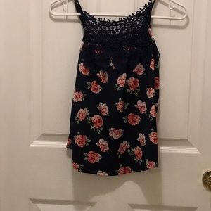 Floral tank top